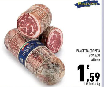 Conad Superstore PANCETTA COPPATA BISANZIO all'etto offerta