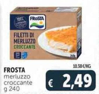 Deco Supermercati FROSTA merluzzo croccante g 240 offerta