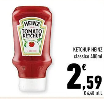 Conad Superstore KETCHUP HEINZ classico 400ml offerta