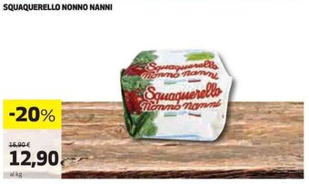 Coop SQUAQUERELLO NONNO NANNI offerta