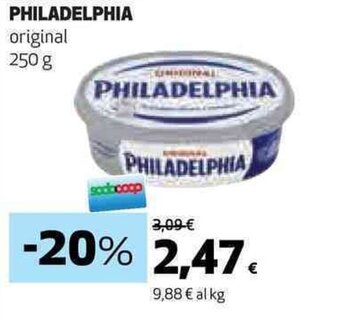 Coop PHILADELPHIA original 250 g offerta