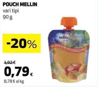 Coop POUCH MELLIN vari tipi 90 g offerta
