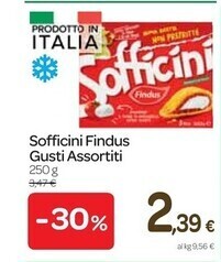 Carrefour Express Findus sofficini offerta