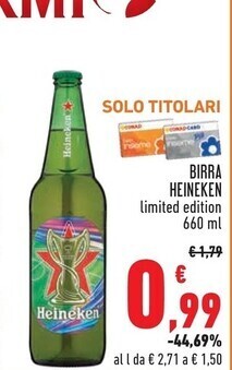 Conad Superstore Heineken birra offerta