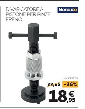 Norauto - divaricatore a pistone per pinze freno