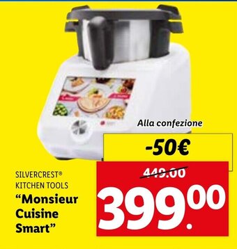 Lidl SILVERCRESTⓇ KITCHEN TOOLS "Monsieur Cuisine Smart" offerta