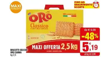 Iperal Saiwa Oro Biscotti Secchi offerta