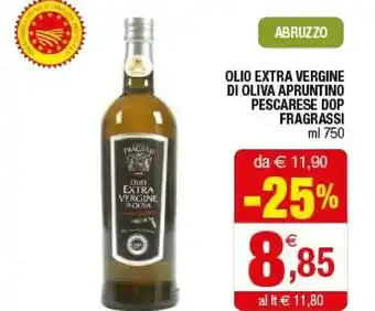 Iperal Fragrassi Olio Extra Vergine Di Oliva Apruntino Pescarese Dop offerta