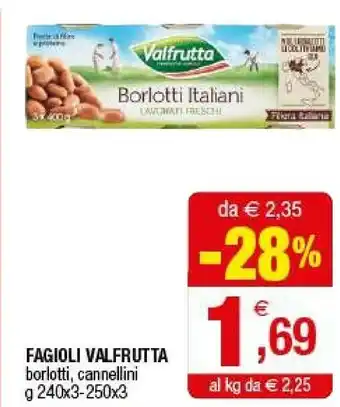 Iperal Valfrutta Borlotti Italiani Lavorati Freschi offerta