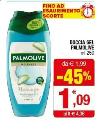 Iperal Palmolive Doccia Gel Massage 250 Ml offerta