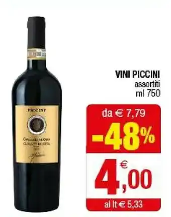 Iperal Piccini Vini offerta