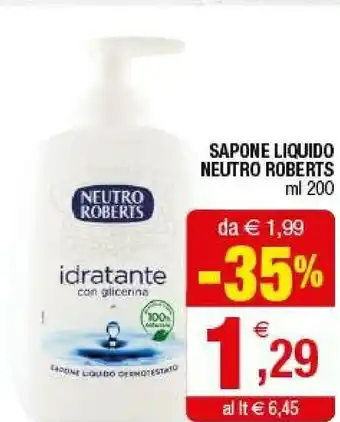 Iperal Neutro Roberts Sapone Liquido offerta