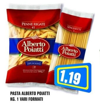 PASTA ALBERTO POIATTI KG. 1 VARI FORMATI