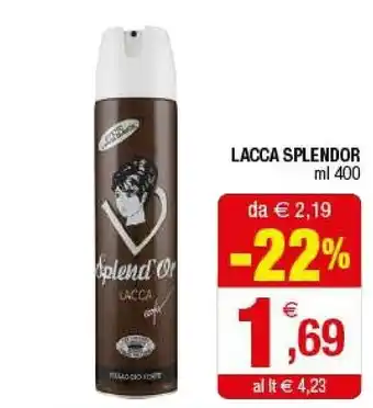 Iperal Splend'or Lacca Ecofix offerta
