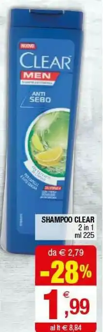 Iperal Clear Shampoo offerta