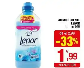 Iperal Lenor Ammorbidente offerta