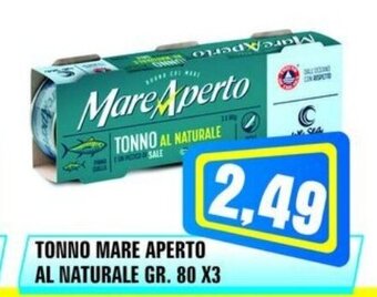 Punto Vigas TONNO MARE APERTO AL NATURALE GR. 80 X3 offerta