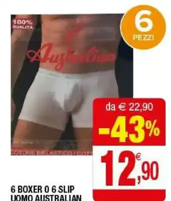 Boxer Slip Uomo Australian