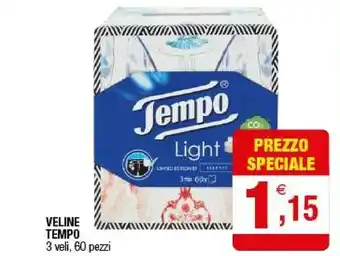 Iperal Tempo Veline Light 3 Veli 60 Pezzi offerta