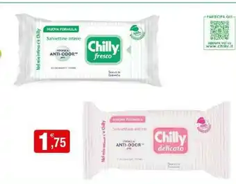 Iperal Chilly Salviette Intimo Fresco/ Delicato offerta