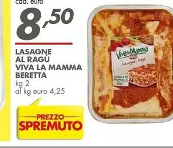 Beretta Lasagne Al Ragu Viva La Mamma