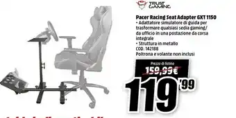 MediaWorld Trust Gaming Racing Seat Adapter GXT 1150 offerta