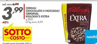 Kelloggs Cereali Cioccolato E Nocciole