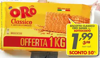 Italmark Saiwa Biscotto Classico Oro offerta