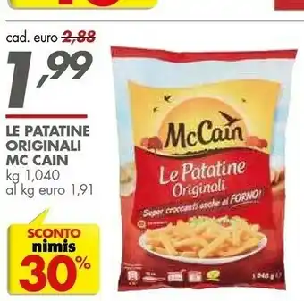 Italmark Mccain Le Patatine Originali offerta