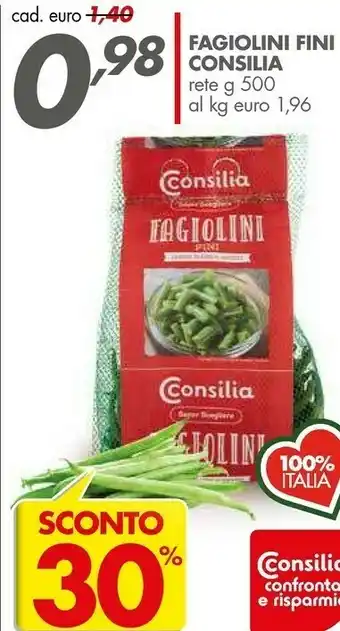 Italmark Consilia Fagiolini Fini offerta