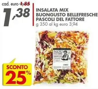 Italmark Pascoli Del Fattore Insalata Mix Buongusto Bellefresche offerta
