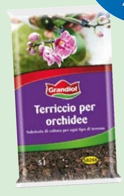 Grandiol Terriccio per orchidee 5 litri offerta di Lidl