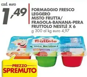 Italmark Nestlè Fruttolo Frutta Mista 300 G(ml) offerta