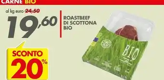 Italmark Roastbeef Di Scottona Bio offerta