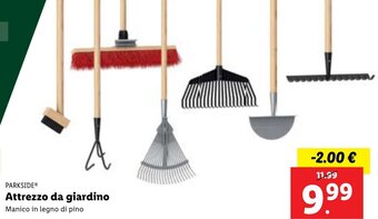 Lidl PARKSIDEⓇ Attrezzo da giardino offerta