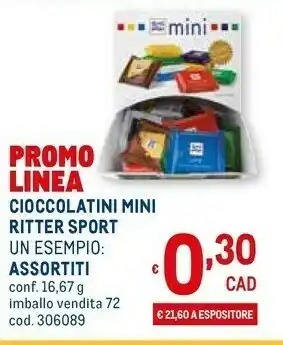Ritter sport Cioccolatini Mini