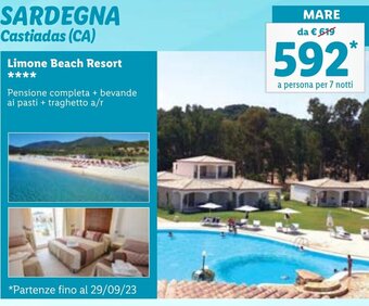 Lidl Limone Beach Resort offerta