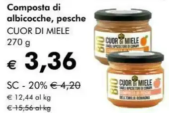 Cuoer Di Miele Composta Di Albicocche/Pesche