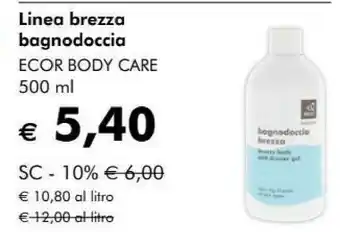 NaturaSì Linea Brezza Bagnodoccia offerta