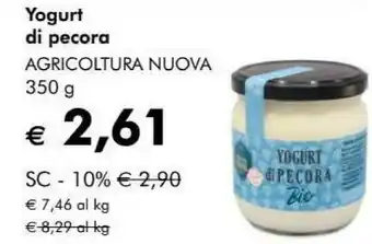 NaturaSì Yogurt Di Pecora Agricoltura Nuova offerta