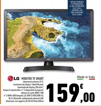 Lg monitor tv smart