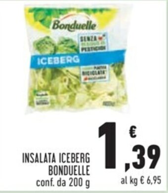 Conad INSALATA ICEBERG BONDUELLE conf. da 200 g offerta