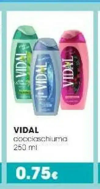 Tigotà Vidal Bagnoschiuma offerta