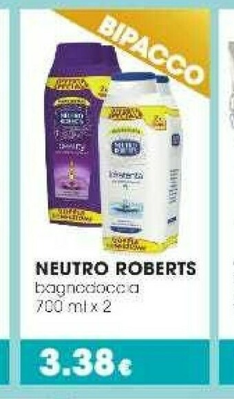 Tigotà Neutro Roberts Bagnoschiuma offerta