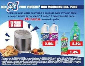 Tigotà Ace Candeggina offerta