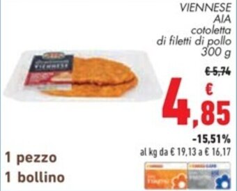 Conad VIENNESE AIA 300 g offerta