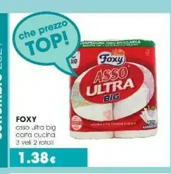 Tigotà Foxy Rotoli di carta offerta