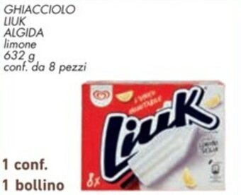 GHIACCIOLO LIUK ALGIDA 632 g