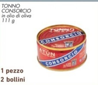 Conad TONNO CONSORCIO 111 g offerta