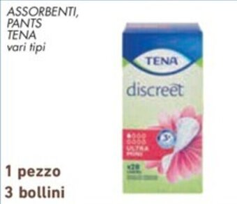 Conad ASSORBENTI, PANTS TENA vari tipi offerta